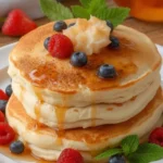 Fluffy Japanese Soufflé Pancakes