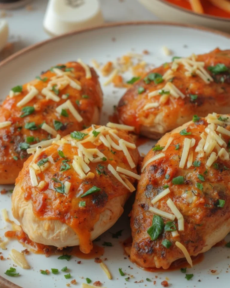 Cheesy Garlic Chicken