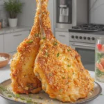 Crispy Parmesan Crusted Pork Chops Recipe