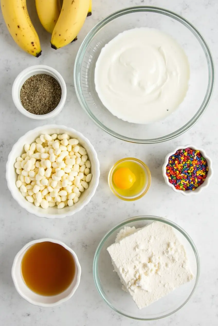 Ingredients for Perfect Banana Bread