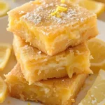 Soft Gooey Lemon Blondies