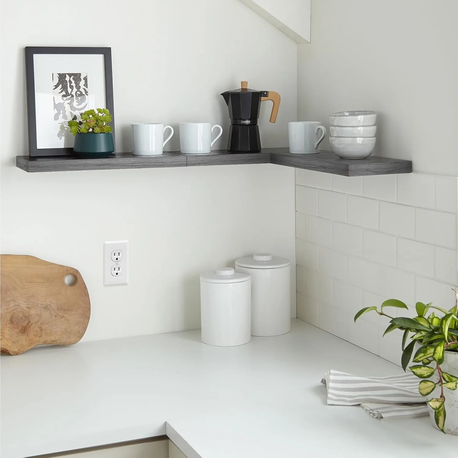 BAYKA floating shelves