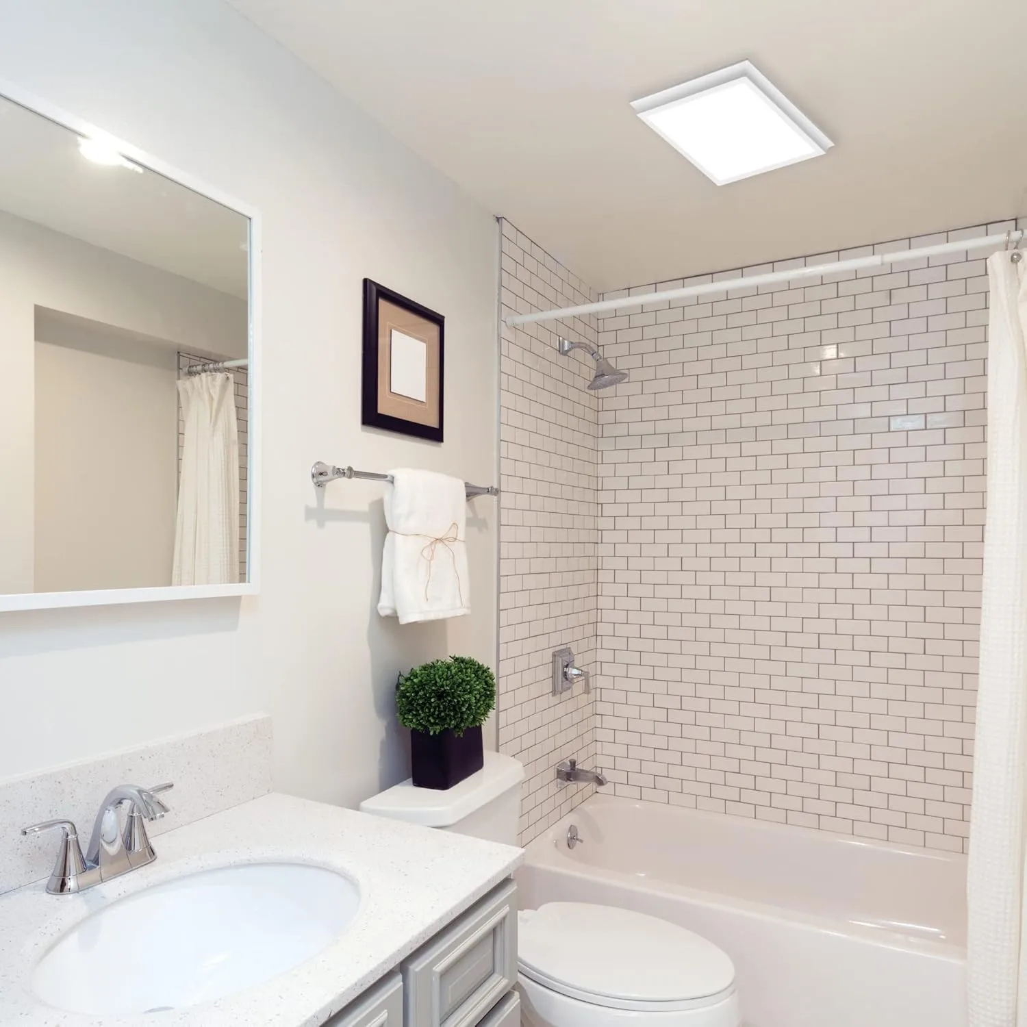 Homewerks 7141-80-G4 LED Bathroom Exhaust Fan